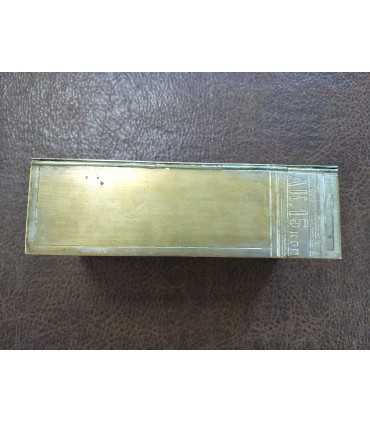 Металлическая коробка из-под папирос "Заря"