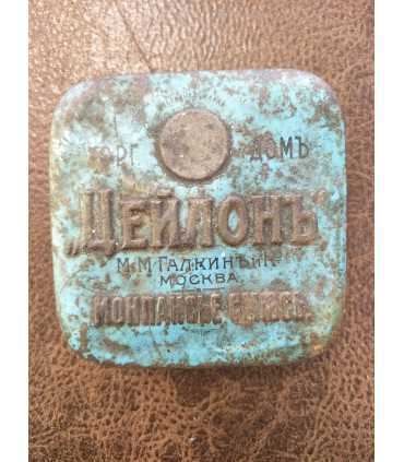 Банка жестяная