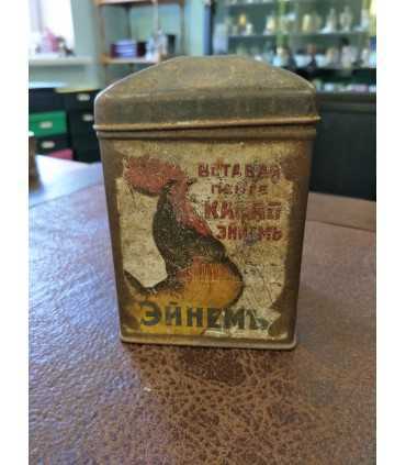 Банка жестяная