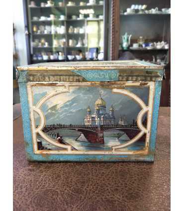 Коробка жестяная