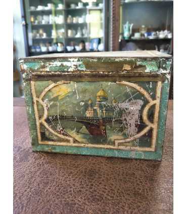 Коробка жестяная