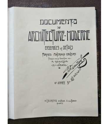 Documents d'architecture-moderne.
