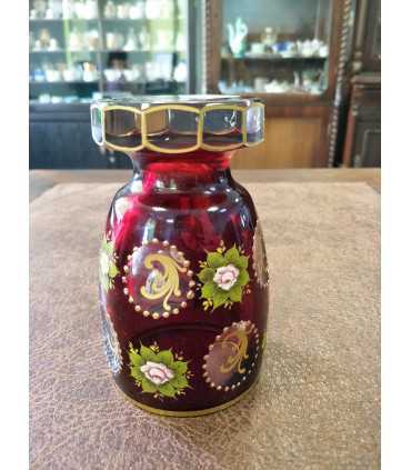 Кубок- стакан рубинового стекла