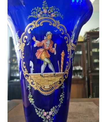 Ваза купоросного стекла