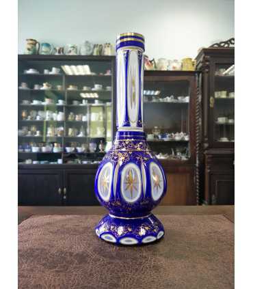 Ваза трехцветного стекла