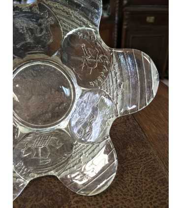 Конфетница "Гербы городов"