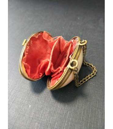 Мини кошелек перламутровый