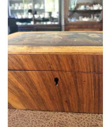 Шкатулка деревянная "Прощание"