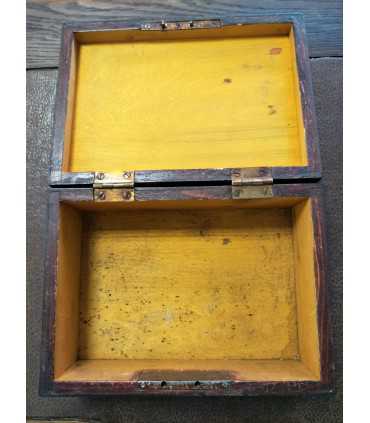 Шкатулка деревянная "Прощание"