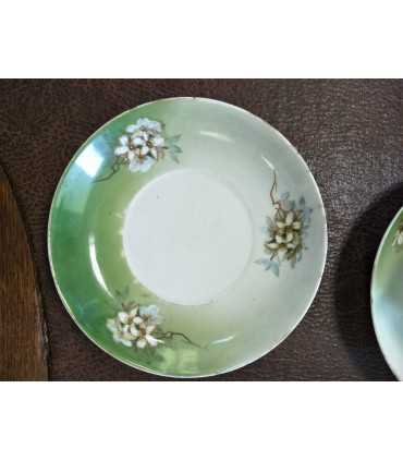 7 чайных пар и сахарница