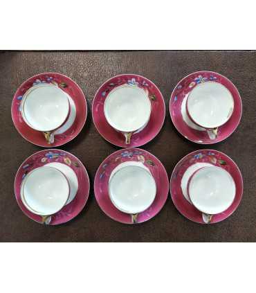 6 чайных пар