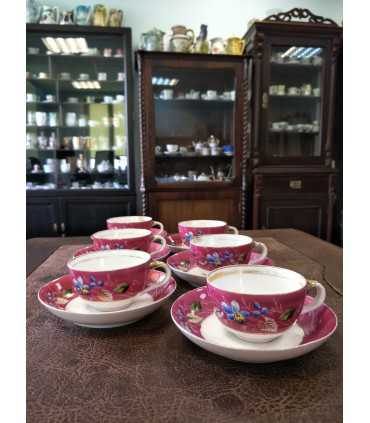 6 чайных пар