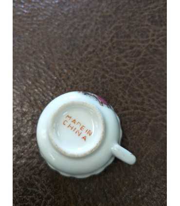 Кукольная посуда. Чайник и чайная пара