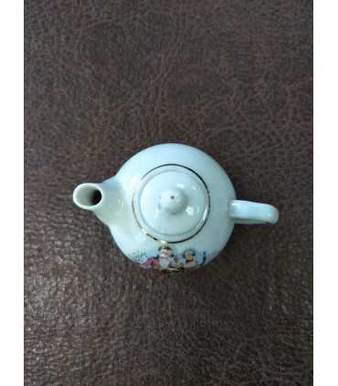 Кукольная посуда. Чайник и чайная пара