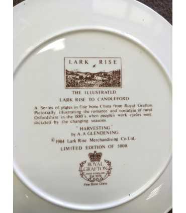 Декоративная тарелка "Harvesting" №70