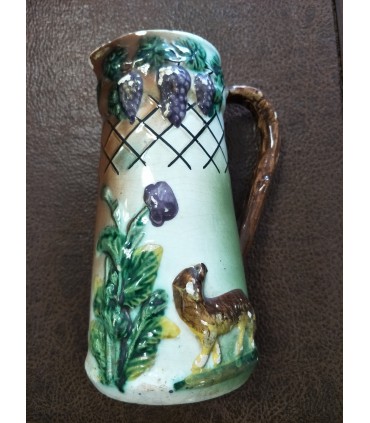 Кувшин "Лисица и виноград" (коричневый)