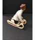 Статуэтка "Парень на санях"