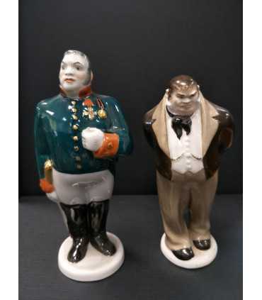 Комплект статуэток «Гоголевские персонажи» по произведениям Гоголя «Ревизор» и «Мертвые души»,