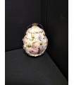 Яйцо пасхальное с цветочным орнаментом