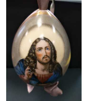 Яйцо пасхальное с изображением Христа из Тайной вечери