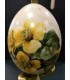 Яйцо пасхальное с цветочной росписью