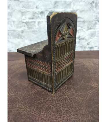 Солонка деревянная "Стульчик"