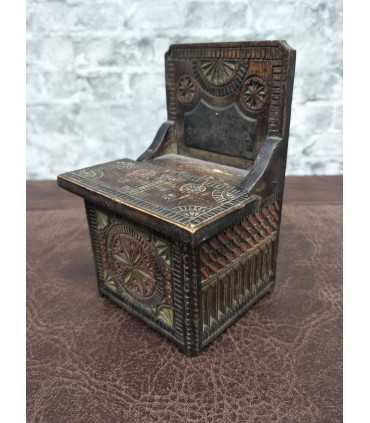 Солонка деревянная "Стульчик"