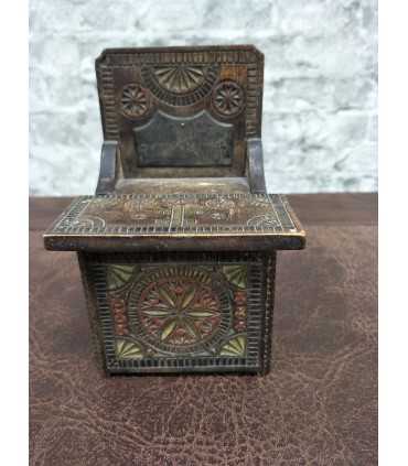 Солонка деревянная "Стульчик"