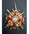 Знак Ордена Святого Станислава 3-ей степени с мечами