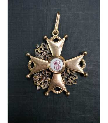Знак ордена Святого Станислава 3-ей степени