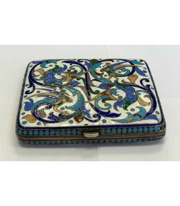 Портсигар серебро