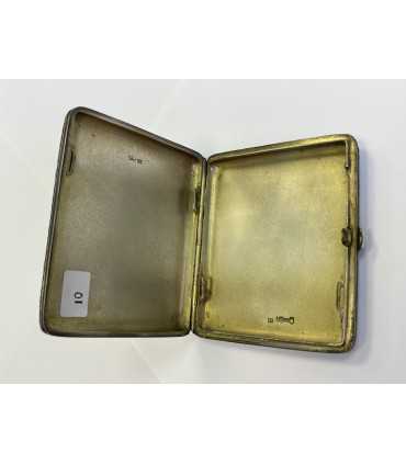 Портсигар серебро