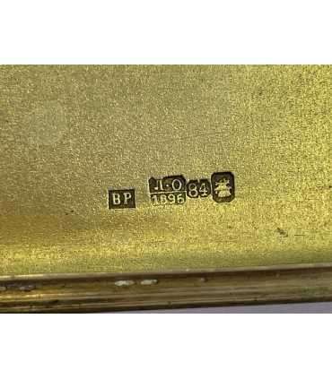 Портсигар серебро