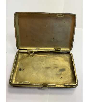 Портсигар серебряный