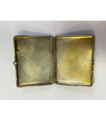 Портсигар серебро