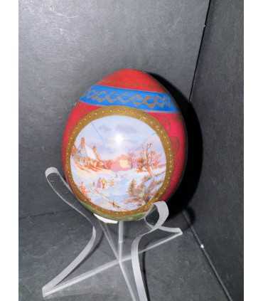 Яйцо пасхальное с пейзажными сценами