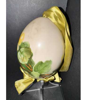 Яйцо пасхальное с цветочной росписью