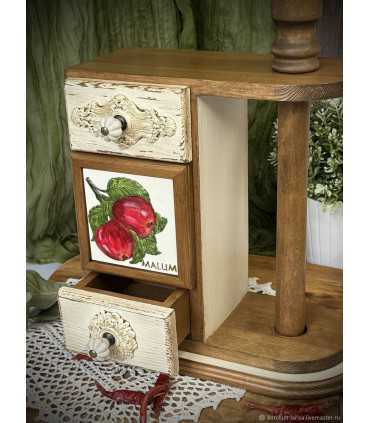 Подставка под бумажное полотенце "Яблоко"