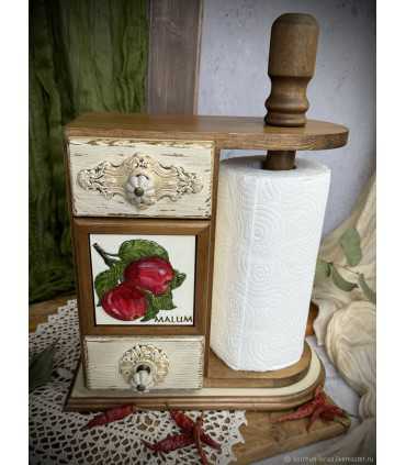 Подставка под бумажное полотенце "Яблоко"