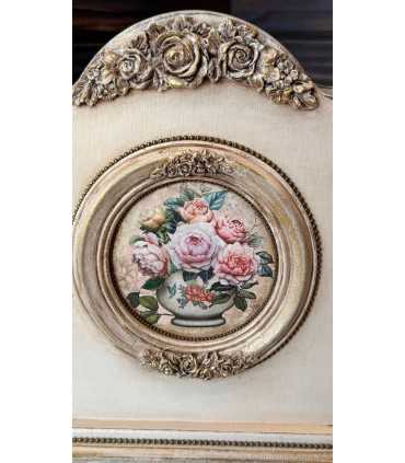 Набор: Подставка для бум.полотенец и Салфетница