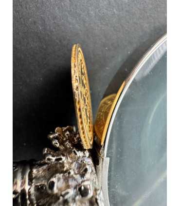 Монета золотая 5 рублей 1872г.