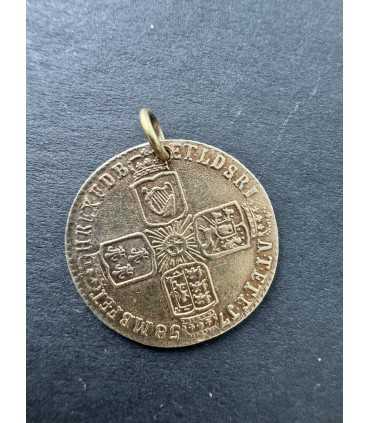 Монета золотая Доля Гинеи Англия