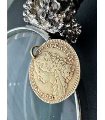 Монета золотая Доля Гинеи Англия