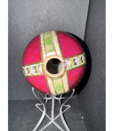 Яйцо пасхальное с цветочной росписью