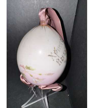 Яйцо пасхальное с цветочной росписью