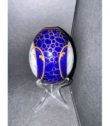 Яйцо пасхальное с цветочной росписью