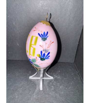 Яйцо пасхальное с цветочной росписью