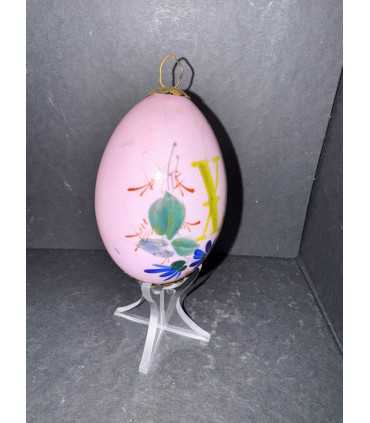 Яйцо пасхальное с цветочной росписью