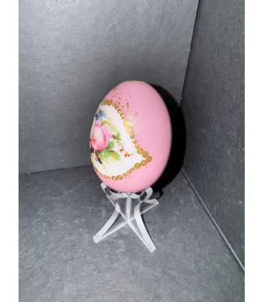 Яйцо пасхальное с цветочной росписью