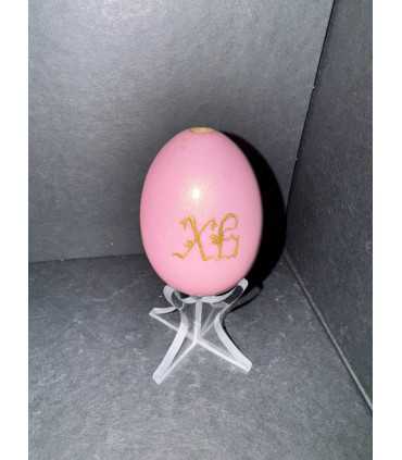 Яйцо пасхальное с цветочной росписью